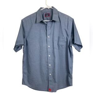 UNTUCKit NWOT Short Sleeve Button Down Shirt 100% Cotton Wrinkle Free